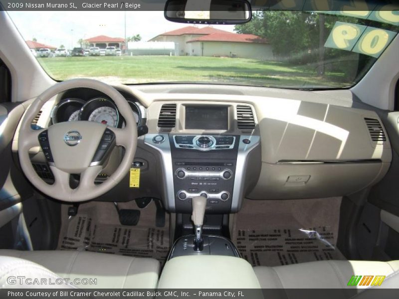 Glacier Pearl / Beige 2009 Nissan Murano SL