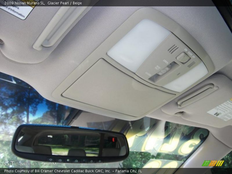 Glacier Pearl / Beige 2009 Nissan Murano SL