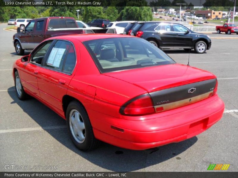 Torch Red / Medium Gray 1999 Chevrolet Lumina LTZ