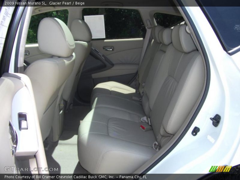 Glacier Pearl / Beige 2009 Nissan Murano SL