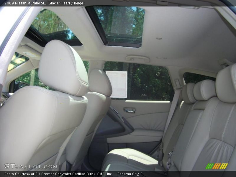 Glacier Pearl / Beige 2009 Nissan Murano SL