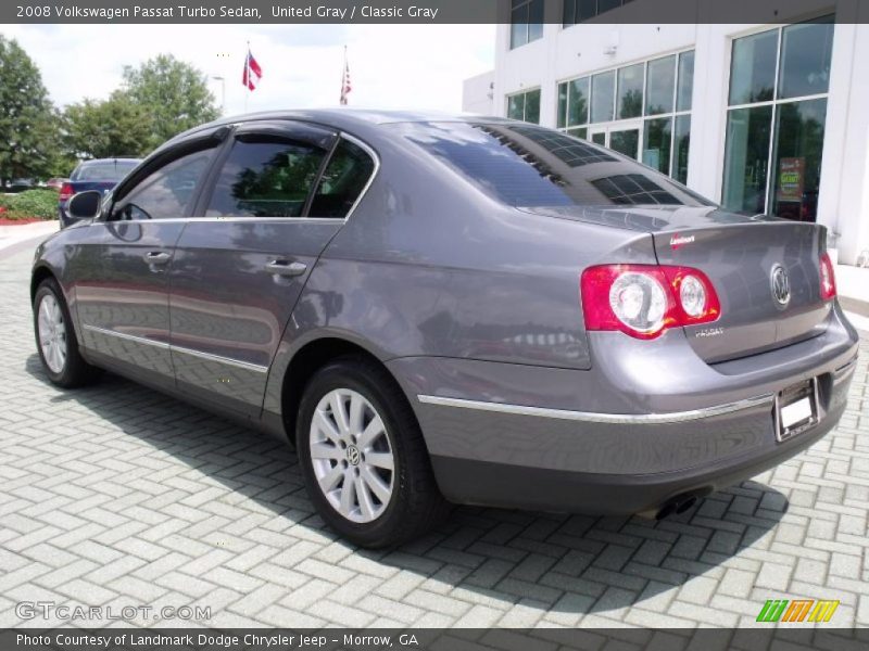 United Gray / Classic Gray 2008 Volkswagen Passat Turbo Sedan