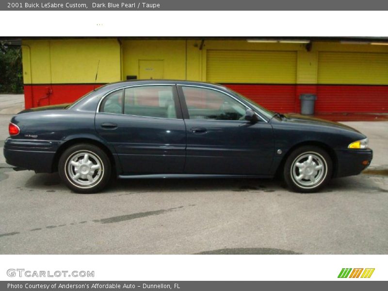 Dark Blue Pearl / Taupe 2001 Buick LeSabre Custom
