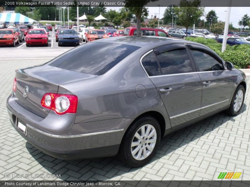 United Gray / Classic Gray 2008 Volkswagen Passat Turbo Sedan