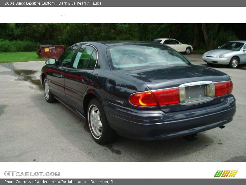 Dark Blue Pearl / Taupe 2001 Buick LeSabre Custom