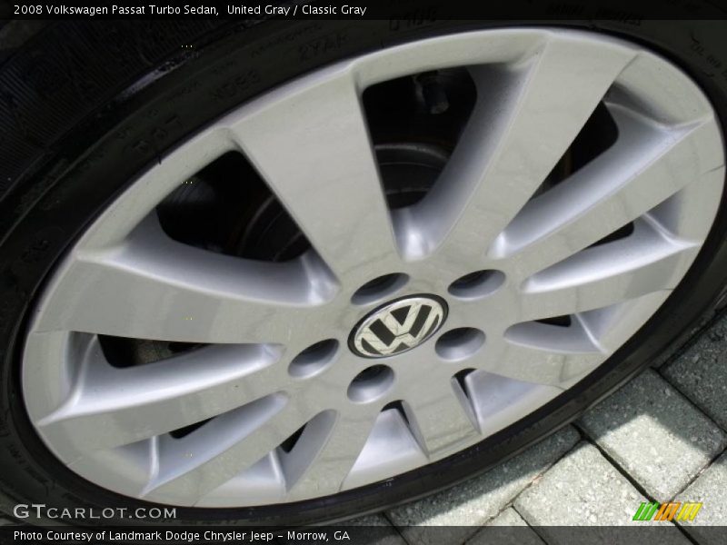 United Gray / Classic Gray 2008 Volkswagen Passat Turbo Sedan