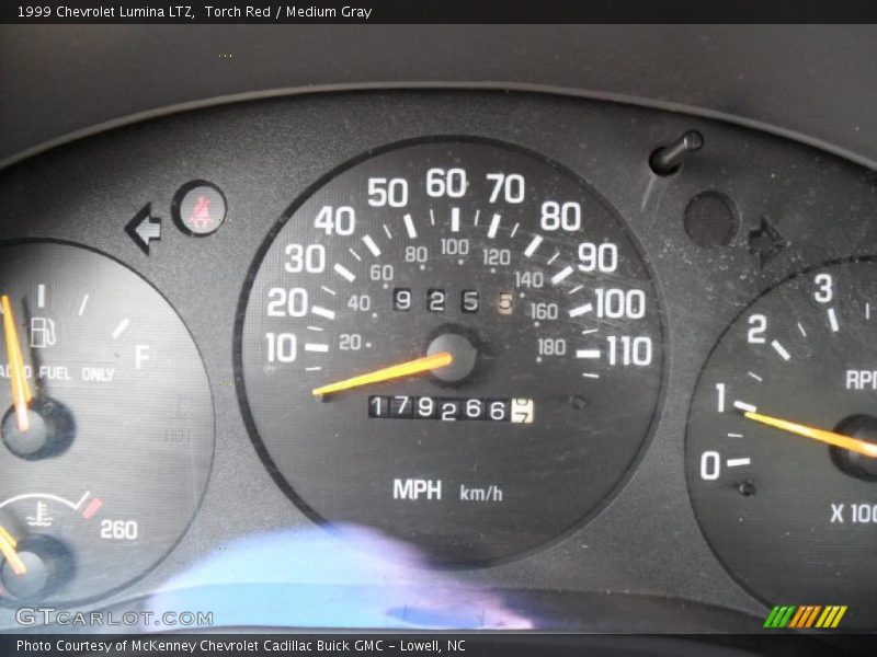 Torch Red / Medium Gray 1999 Chevrolet Lumina LTZ