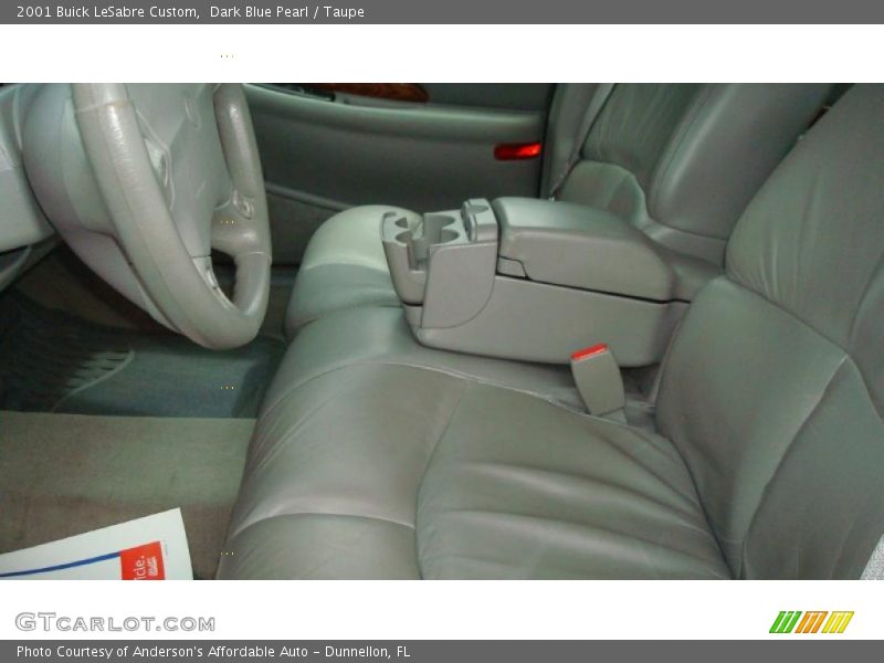 Dark Blue Pearl / Taupe 2001 Buick LeSabre Custom
