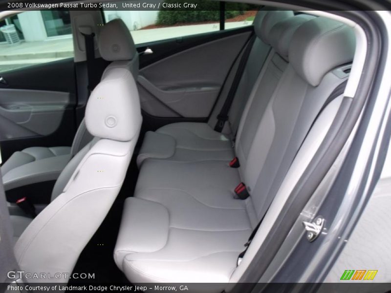 United Gray / Classic Gray 2008 Volkswagen Passat Turbo Sedan