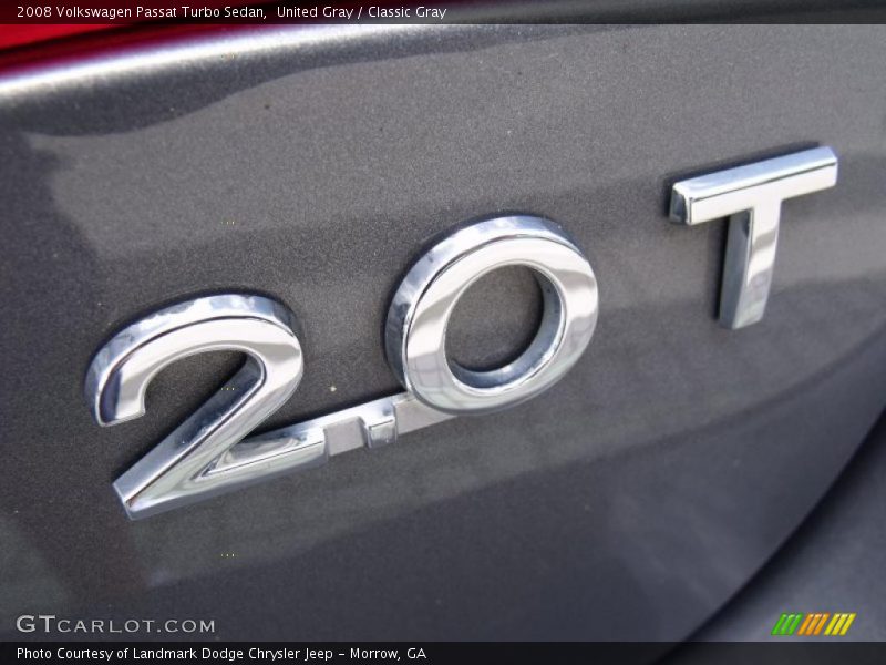 United Gray / Classic Gray 2008 Volkswagen Passat Turbo Sedan