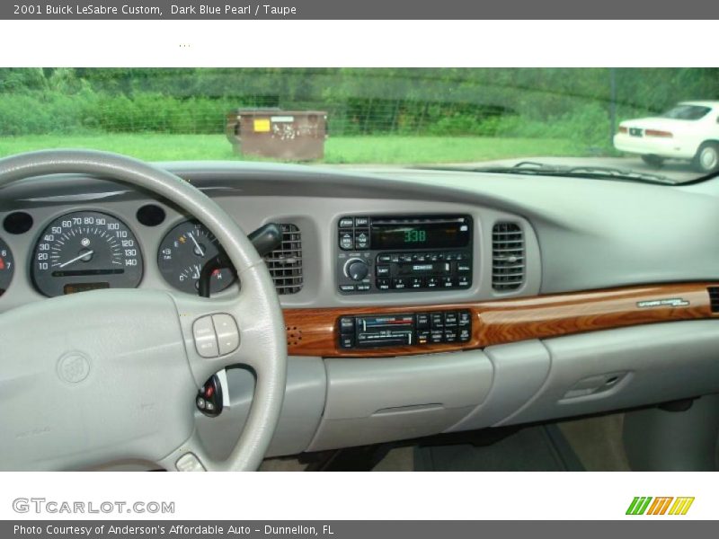 Dark Blue Pearl / Taupe 2001 Buick LeSabre Custom