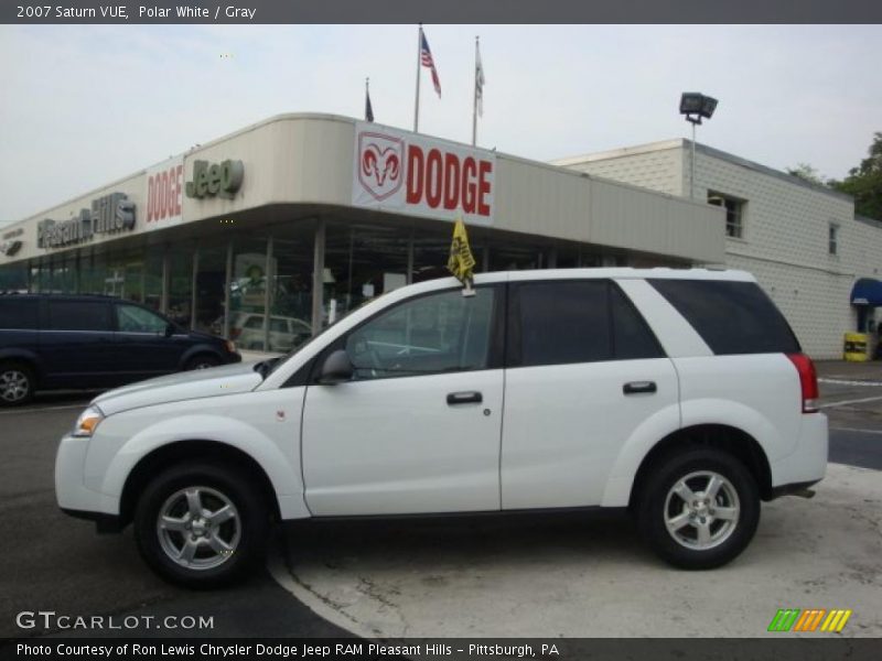 Polar White / Gray 2007 Saturn VUE