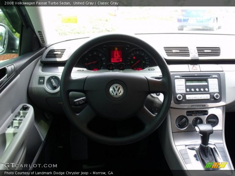 United Gray / Classic Gray 2008 Volkswagen Passat Turbo Sedan