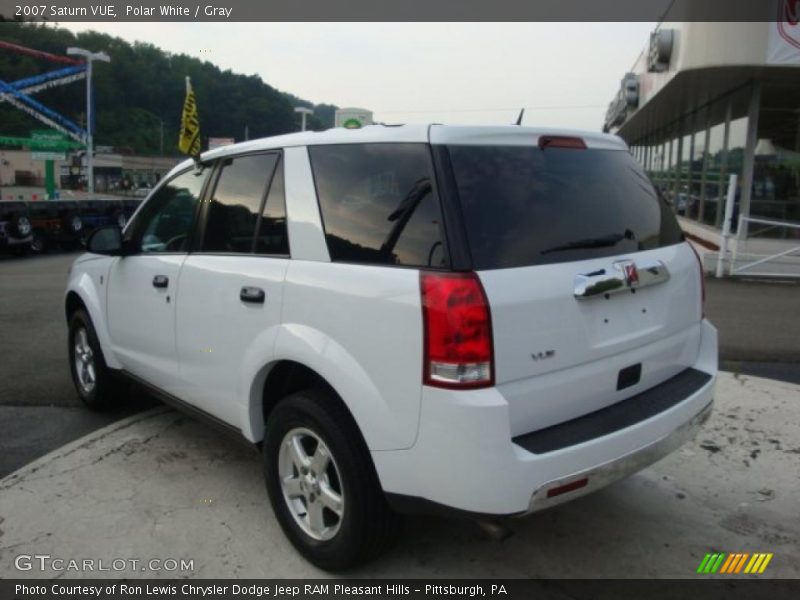 Polar White / Gray 2007 Saturn VUE