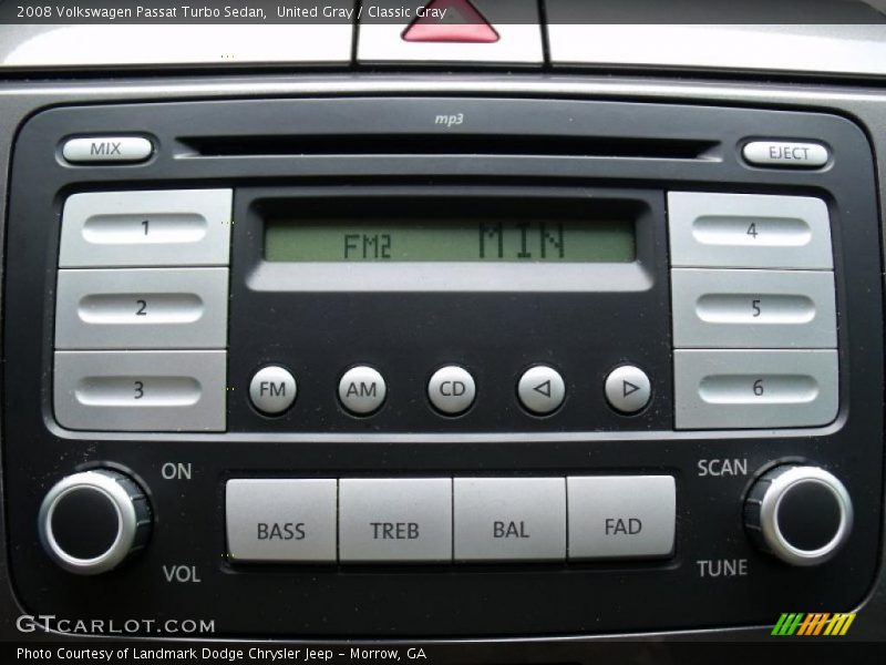 United Gray / Classic Gray 2008 Volkswagen Passat Turbo Sedan