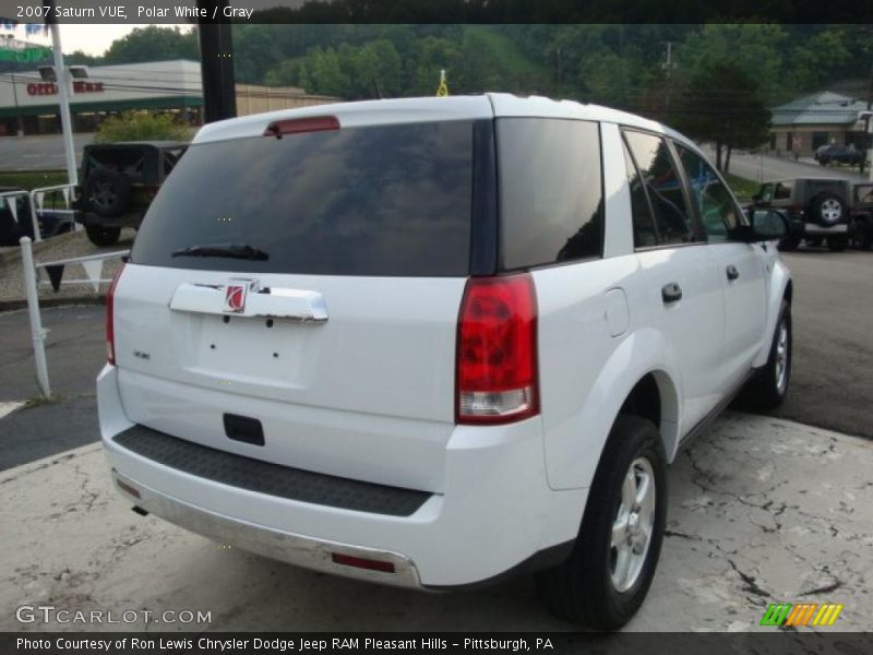 Polar White / Gray 2007 Saturn VUE