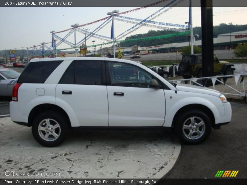 Polar White / Gray 2007 Saturn VUE