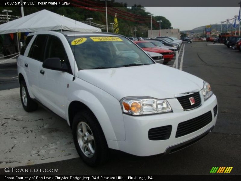 Polar White / Gray 2007 Saturn VUE