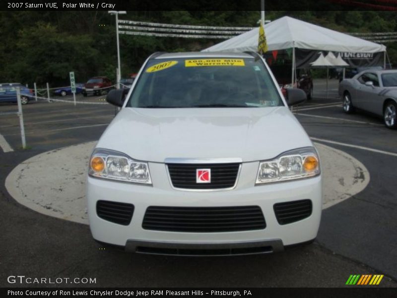 Polar White / Gray 2007 Saturn VUE