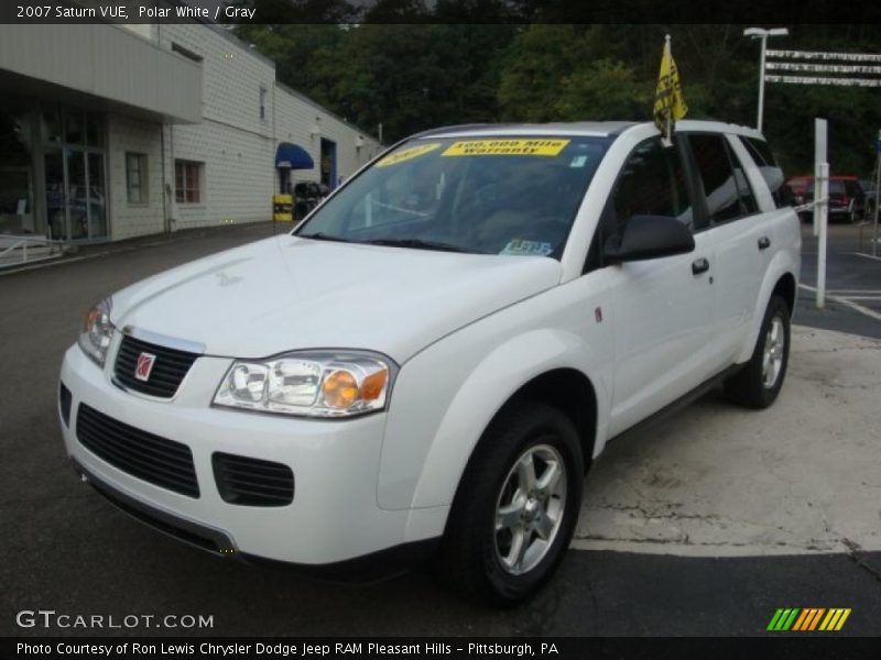 Polar White / Gray 2007 Saturn VUE