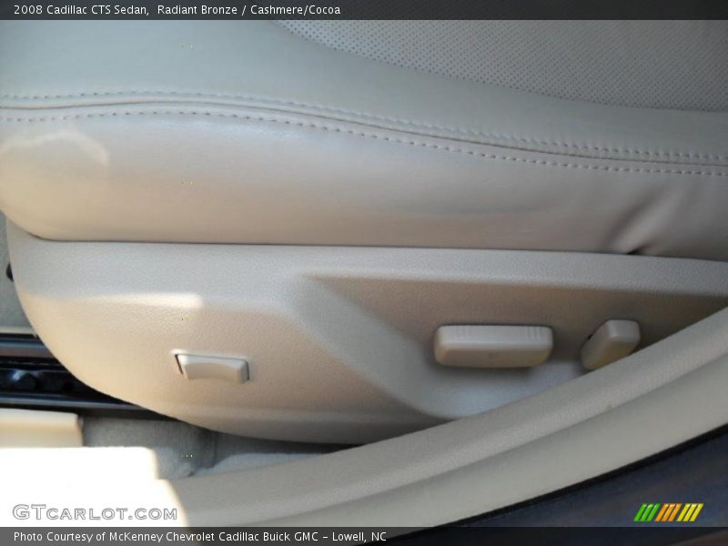 Radiant Bronze / Cashmere/Cocoa 2008 Cadillac CTS Sedan