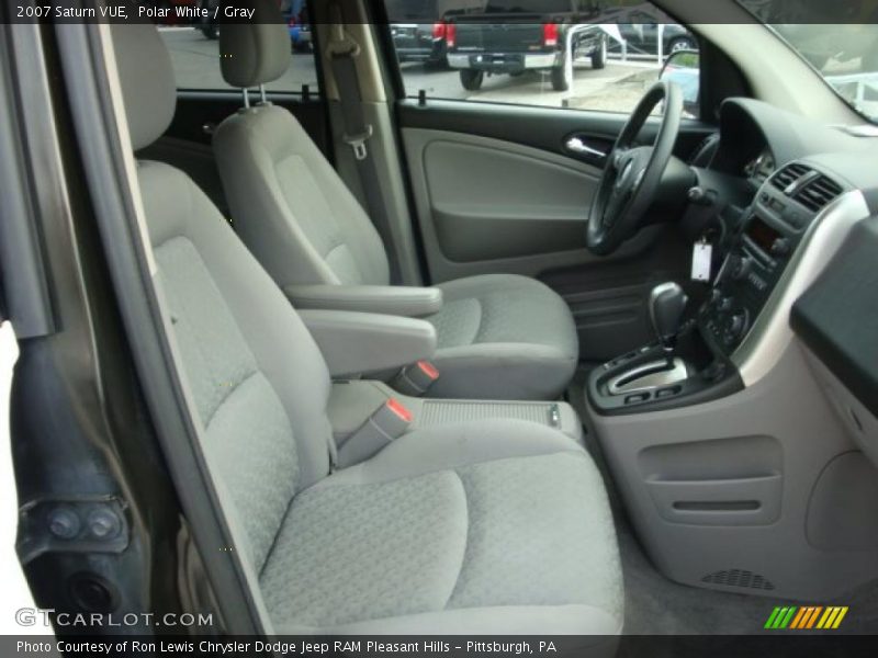 Polar White / Gray 2007 Saturn VUE