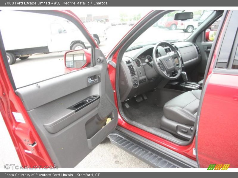 Redfire Metallic / Charcoal 2008 Ford Escape Limited 4WD