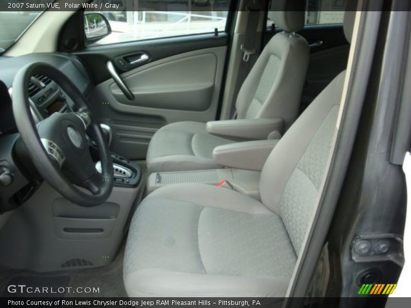 Polar White / Gray 2007 Saturn VUE