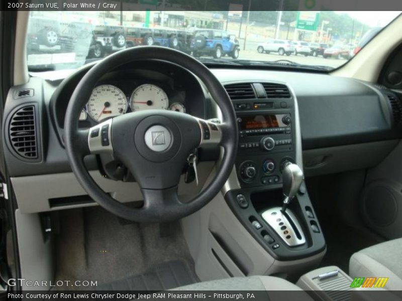 Polar White / Gray 2007 Saturn VUE