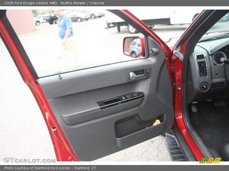 Redfire Metallic / Charcoal 2008 Ford Escape Limited 4WD