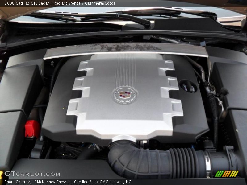 Radiant Bronze / Cashmere/Cocoa 2008 Cadillac CTS Sedan