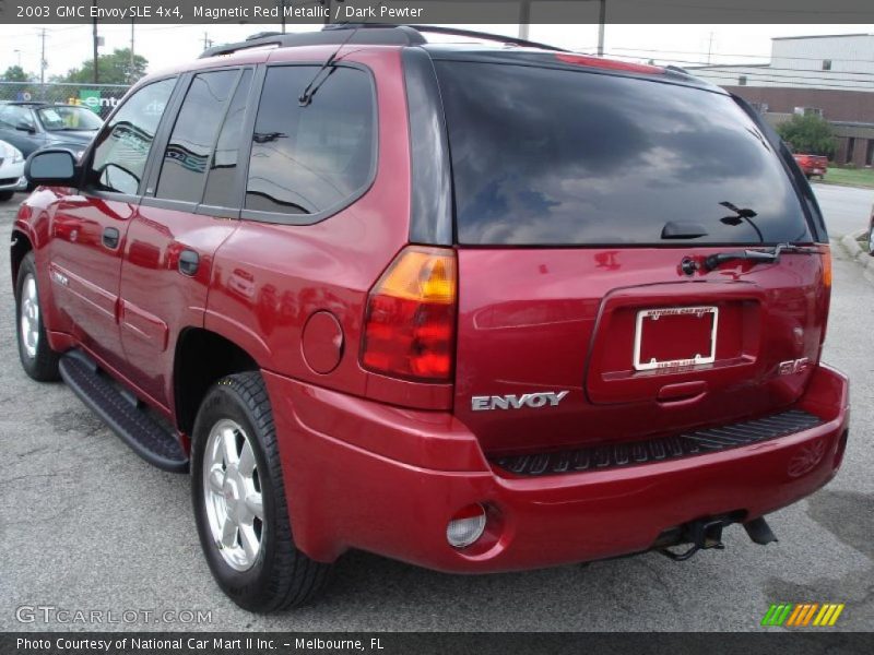 Magnetic Red Metallic / Dark Pewter 2003 GMC Envoy SLE 4x4