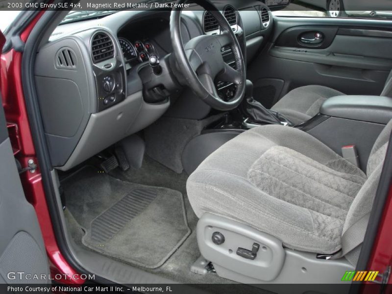 Magnetic Red Metallic / Dark Pewter 2003 GMC Envoy SLE 4x4