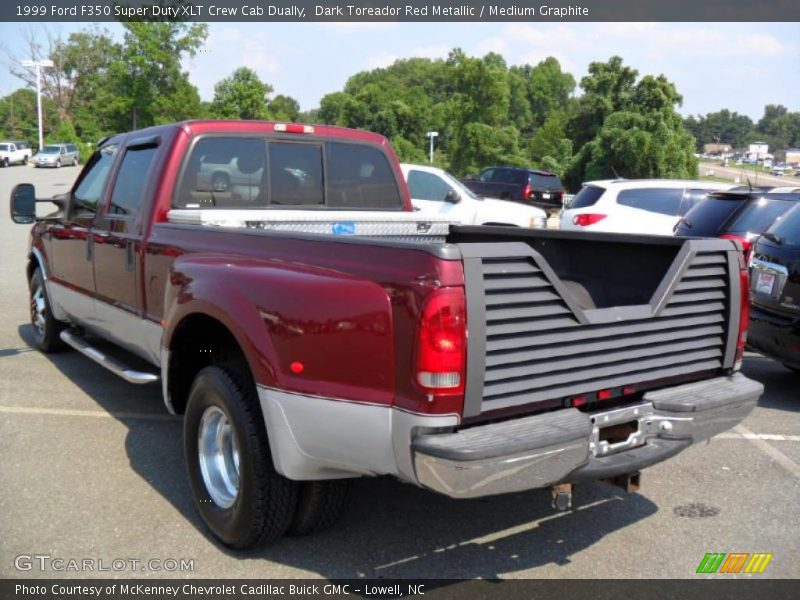 Dark Toreador Red Metallic / Medium Graphite 1999 Ford F350 Super Duty XLT Crew Cab Dually