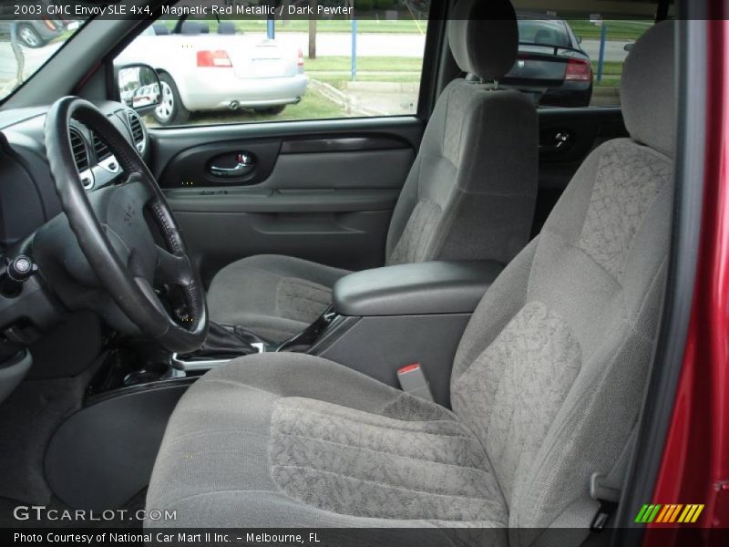 Magnetic Red Metallic / Dark Pewter 2003 GMC Envoy SLE 4x4