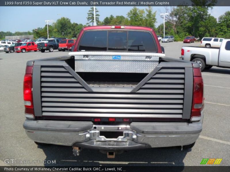 Dark Toreador Red Metallic / Medium Graphite 1999 Ford F350 Super Duty XLT Crew Cab Dually