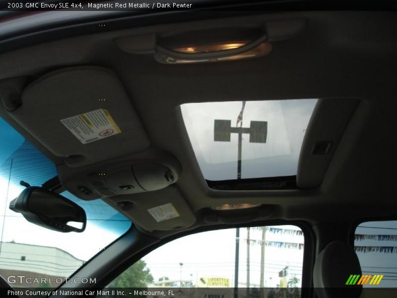 Magnetic Red Metallic / Dark Pewter 2003 GMC Envoy SLE 4x4