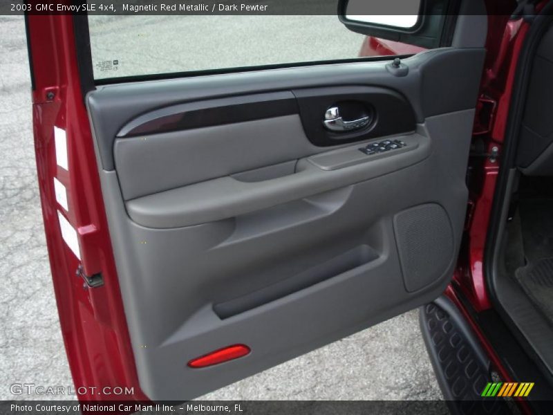 Magnetic Red Metallic / Dark Pewter 2003 GMC Envoy SLE 4x4