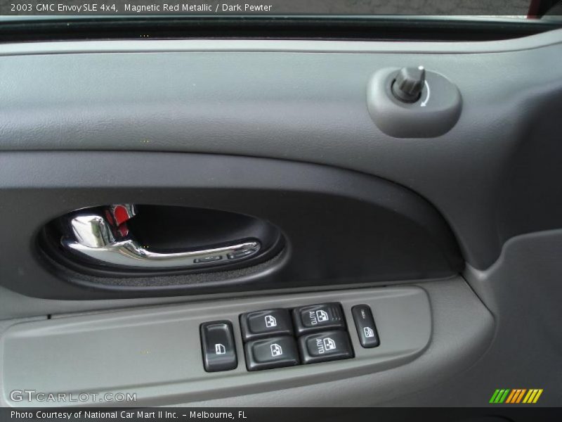 Magnetic Red Metallic / Dark Pewter 2003 GMC Envoy SLE 4x4