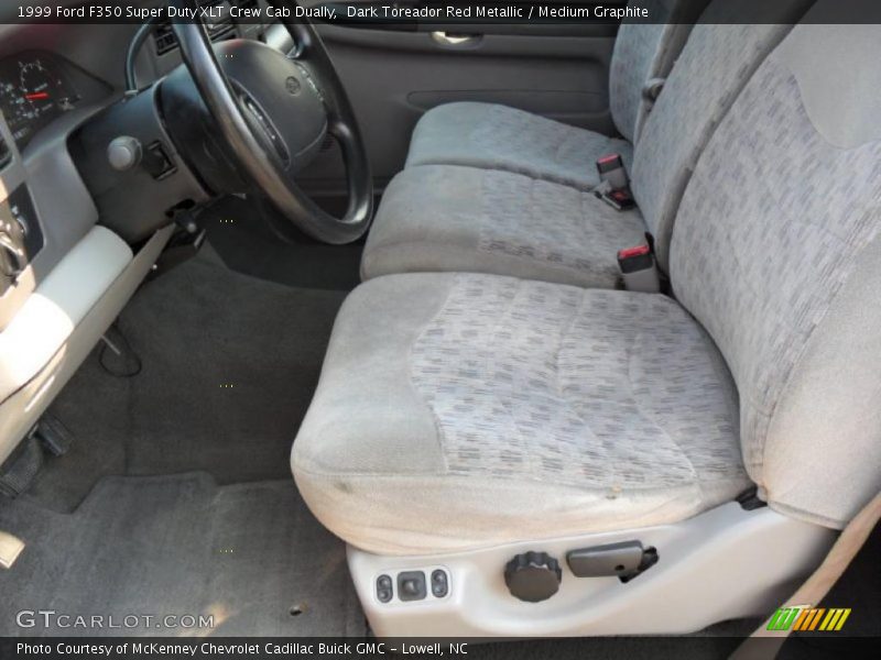 Dark Toreador Red Metallic / Medium Graphite 1999 Ford F350 Super Duty XLT Crew Cab Dually