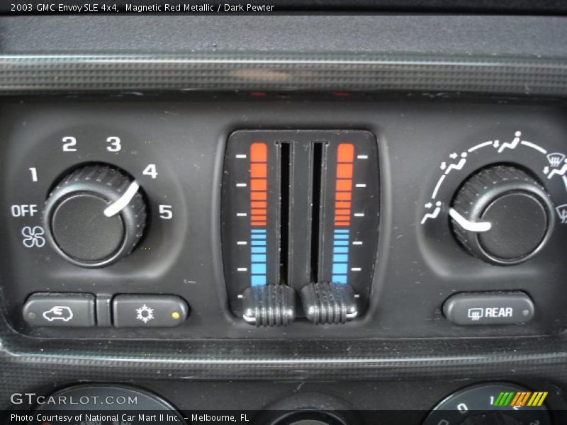 Magnetic Red Metallic / Dark Pewter 2003 GMC Envoy SLE 4x4
