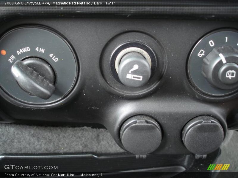 Magnetic Red Metallic / Dark Pewter 2003 GMC Envoy SLE 4x4