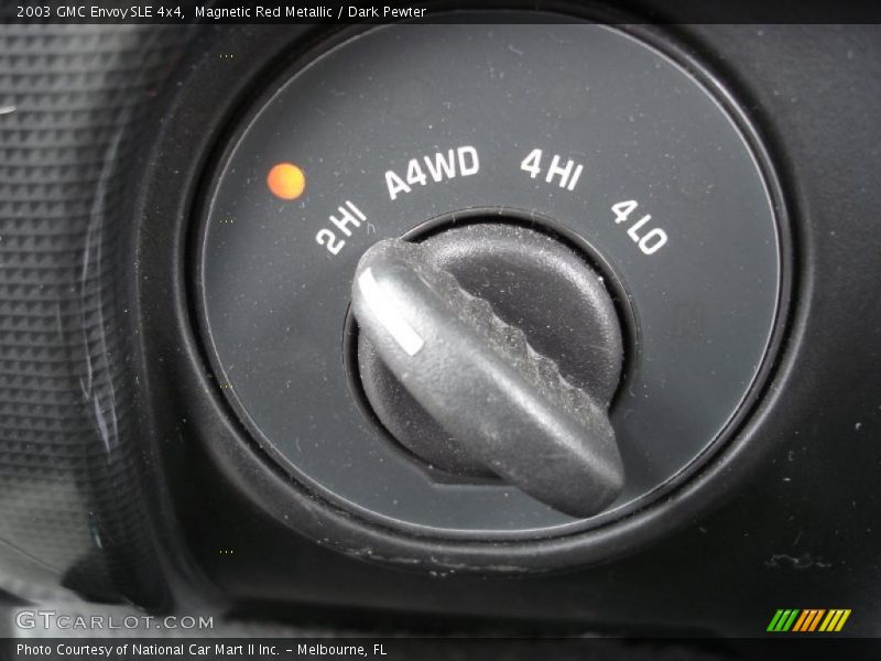 Magnetic Red Metallic / Dark Pewter 2003 GMC Envoy SLE 4x4