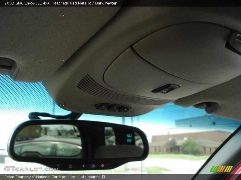 Magnetic Red Metallic / Dark Pewter 2003 GMC Envoy SLE 4x4