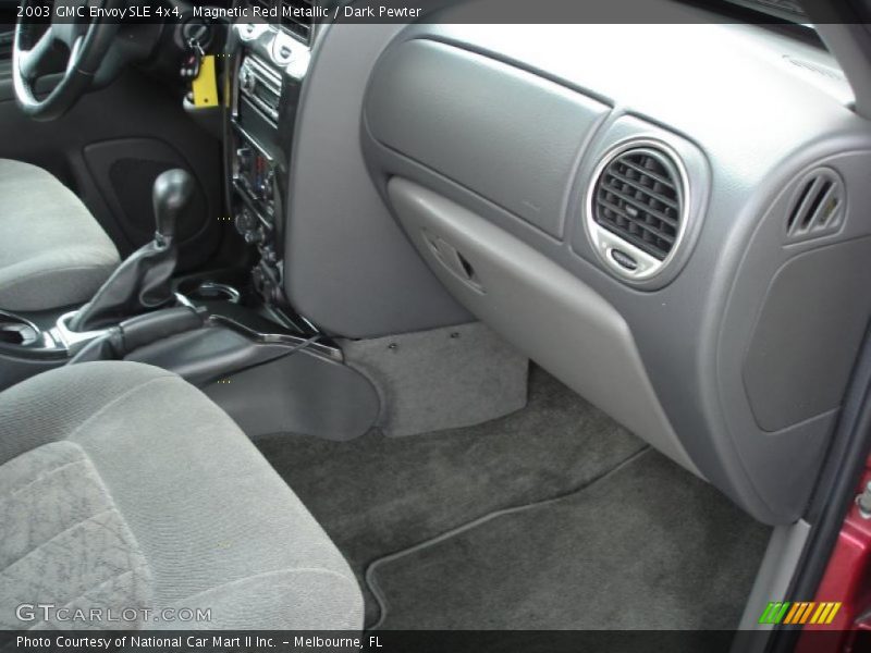 Magnetic Red Metallic / Dark Pewter 2003 GMC Envoy SLE 4x4