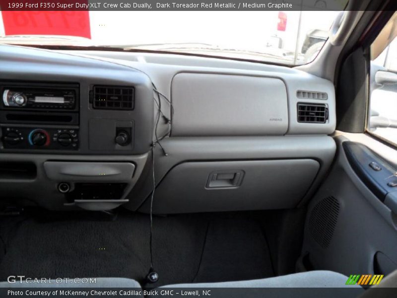 Dark Toreador Red Metallic / Medium Graphite 1999 Ford F350 Super Duty XLT Crew Cab Dually