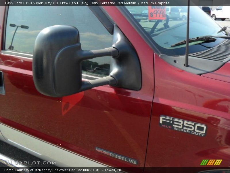 Dark Toreador Red Metallic / Medium Graphite 1999 Ford F350 Super Duty XLT Crew Cab Dually