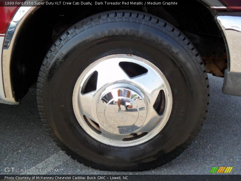 Dark Toreador Red Metallic / Medium Graphite 1999 Ford F350 Super Duty XLT Crew Cab Dually