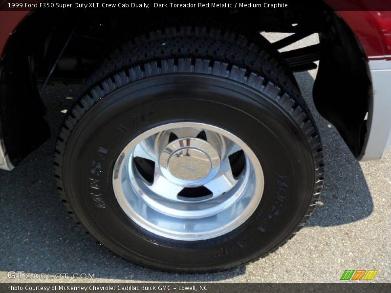 Dark Toreador Red Metallic / Medium Graphite 1999 Ford F350 Super Duty XLT Crew Cab Dually