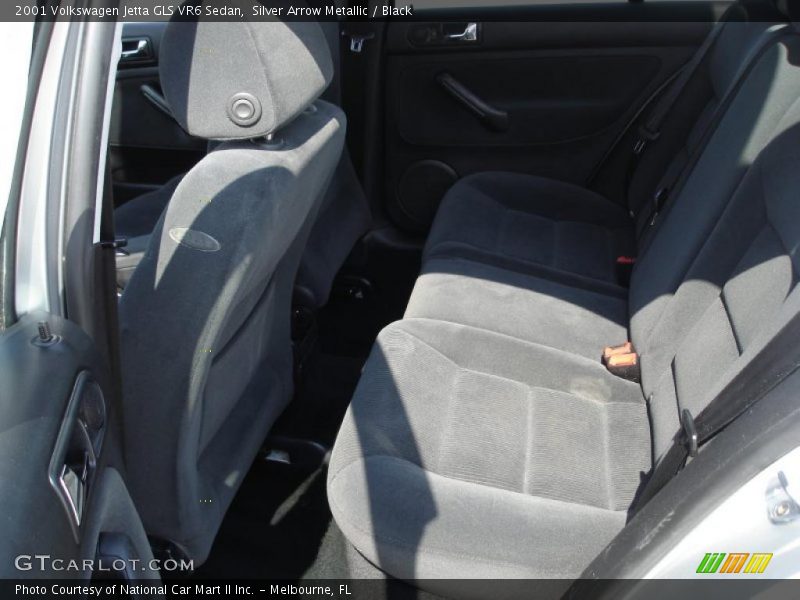 Silver Arrow Metallic / Black 2001 Volkswagen Jetta GLS VR6 Sedan